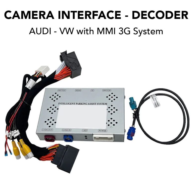 DIGITAL IQ CI 924 AUDI - VW (CAMERA INTERFACE for MMI 3G Systems) mod. 2008-2018